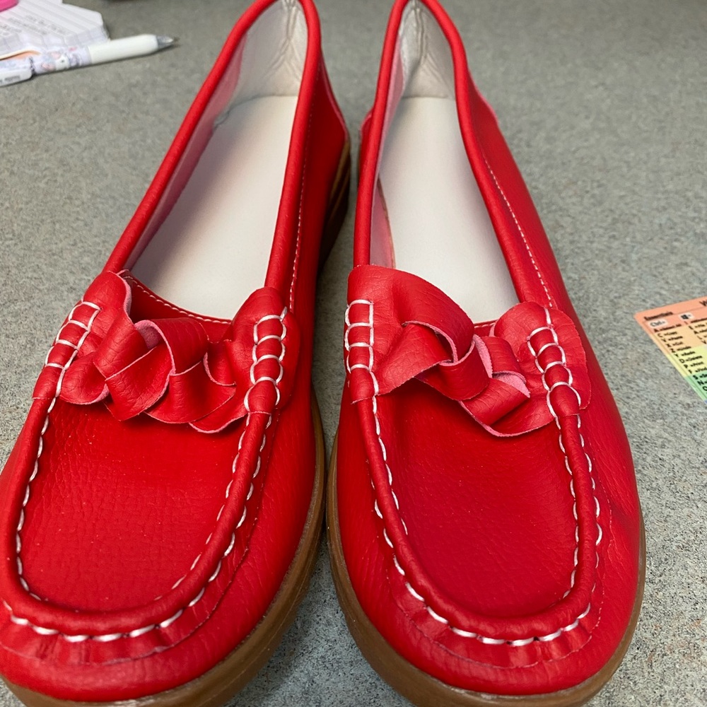 New Red shoes